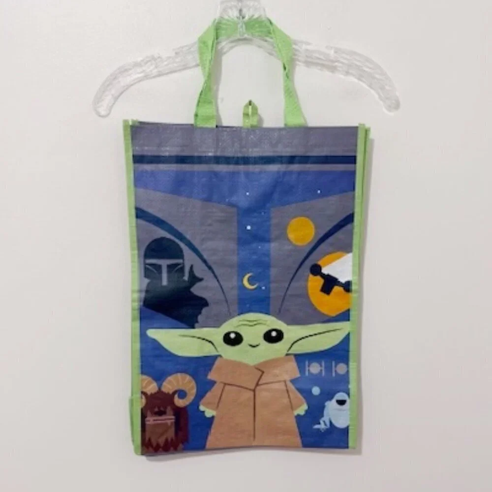 Disney Star Wars Mandalorian Baby Yoda Reusable Tote Bag 13.5